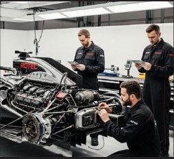 Essais de vibrations torsionnelles sur les groupes motopropulseurs destinés à la course et au sport automobile